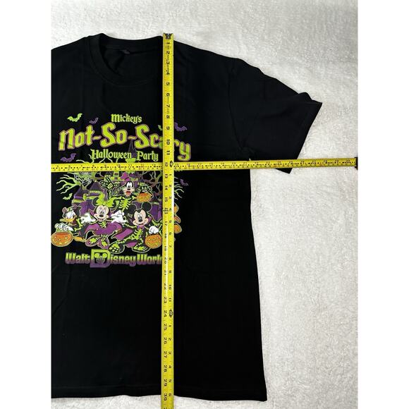 Mickey’s Not So Scary Halloween Party T-Shirt Adult Unisex Large - Picture 4 of 5